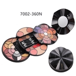 Ficha técnica e caractérísticas do produto MISS ROSE 57 Color Eyeshadow Palette de maquiagem pétala cor 4 Pó Sobrancelha