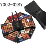 Ficha técnica e caractérísticas do produto Miss Rose Make-up Box 64 cores Box Sombra Vestir Caso 7002-028N / Y