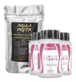 Ficha técnica e caractérísticas do produto Mister Hair 03 Complex Vitamin + Argila Preta