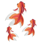Ficha técnica e caractérísticas do produto Mixed Fishes Remendos Iron On Ou Acessórios De Costura Adesivos Para O Vestido De Roupa Applique
