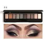 Ficha técnica e caractérísticas do produto Moda 10 cores tom da terra Makeup Palette Eyeshadow Matte Eye Makeup Palette