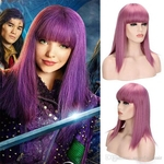 Fashion women's Mal synthetic wigs cosplay straight hair wigs Bangs women's hairpieces straight hairpiece