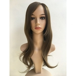 Ficha técnica e caractérísticas do produto Fashion Hot Sale WIG Synthetic Long Straight Brown Wigs For Black Women High Temperature Fiber Wig Wholesale