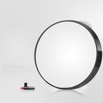 Ficha técnica e caractérísticas do produto Moda portátil 10 vezes Maquiagem Espelho de parede Redonda Adsorção Tipo de ampliação Espelho