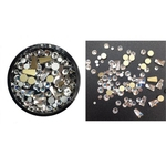 Ficha técnica e caractérísticas do produto Moda Shimmer Decorações Nail Special Shape Cristal Diamante prego Jóias Decors DIY Gostar