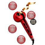 Ficha técnica e caractérísticas do produto Modelador Automático Vizio Segredo dos Cachos Profissional VB1004 – Vermelho
