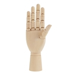 Ficha técnica e caractérísticas do produto Modelo Artista Mulheres Corpo Mão articulado Articulado Madeira Escultura Mannequin de madeira (# 2)