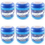 Ficha técnica e caractérísticas do produto Moicano Gel Cola Azul 500g (Kit C/06)