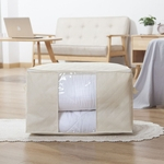Ficha técnica e caractérísticas do produto Moistureproof Zipped alças Lavandaria saco de armazenamento para Blanket roupa Quilt cama edredon saco de armazenamento