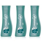 Ficha técnica e caractérísticas do produto Monange Anti Frizz Shampoo 350ml - Kit com 03