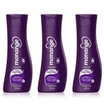 Ficha técnica e caractérísticas do produto Monange Fios + Encorpados Shampoo 350ml (Kit C/03)