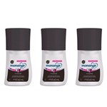 Monange Invisible Desodorante Rollon 60ml (kit C/03)