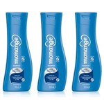 Ficha técnica e caractérísticas do produto Monange Lisos Radiantes Shampoo 350ml - Kit com 03
