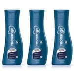 Ficha técnica e caractérísticas do produto Monange Proteção Térmica Shampoo 350ml - Kit com 03