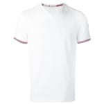 Ficha técnica e caractérísticas do produto Moncler Camiseta com Detalhe Listrado - Branco