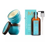 Moroccanoil Máscara Hidratante 250g + Óleo Treatment 125ml