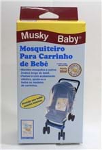 Ficha técnica e caractérísticas do produto Mosquiteiro Musky Baby para Carrinho de Bebê