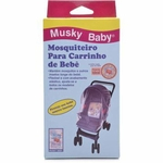 Ficha técnica e caractérísticas do produto Mosquiteiro Para carrinho de Bebê Musky Baby