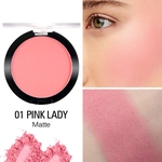 Ficha técnica e caractérísticas do produto Mshop Rosto Blush Em Pó Matte Blush Profissional Cheek Rouge Natural Peach Cosmetic