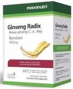 Ficha técnica e caractérísticas do produto Mtc Ginseng Radix Ginseng 400Mg 60 Cápsulas - Maxinutri