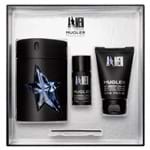 Ficha técnica e caractérísticas do produto Mugler a Men Kit - Perfume EDT + Shampoo para Cabelo e Corpo + Desodorante Kit