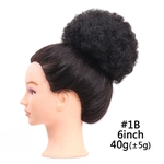 Ficha técnica e caractérísticas do produto Mulheres Afro Puff Curly Ponytail grampo no cabelo cordão extensões do cabelo peruca Gostar
