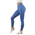 Ficha técnica e caractérísticas do produto Mulheres cor sólida respirável Hip elevação suor absorção Leggings Pants Yoga