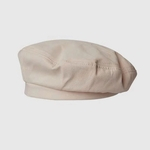 Ficha técnica e caractérísticas do produto Mulheres Lady Moda Verão estilo japonês respirável fina cor sólida Cotton Beret Cap Hat