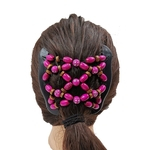 Ficha técnica e caractérísticas do produto Mulheres Leopard Print Elastic Anti Sweat Button Headband Wide Sweatband Hairband