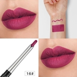 Ficha técnica e caractérísticas do produto Mulheres Matte Lip Liner Waterproof Batom Lápis de longa duração Llipliner Lips Makeup