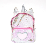 Ficha técnica e caractérísticas do produto Bags Summer Store newest Mulheres Meninas Shimmer Sequins Heart-Shaped Único milho Cavalo Viagem Backpack