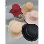 Ficha técnica e caractérísticas do produto Amyove Lovely gift Mulheres Moda Todos Jogo Protetor solar duplo chapéu da cor para viagens ao ar livre