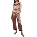 Ficha técnica e caractérísticas do produto Amyove Lovely gift Mulheres Sexy V Collar Lace macacões Pijamas Homewear