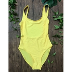 Ficha técnica e caractérísticas do produto Mulheres Swimwear Sexy High Cut One Piece Swimsuit Backless Swim terno de banho