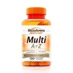 Ficha técnica e caractérísticas do produto Multi a à Z 120 Comprimidos - Sundown