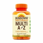 Ficha técnica e caractérísticas do produto Multi A-z - 120 Comprimidos - Sundown