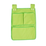 Ficha técnica e caractérísticas do produto Redbey Multicamadas Canvas Nursery Hanging Armazenamento Bag Diaper bolso para berço cama