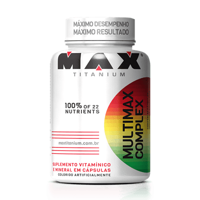Ficha técnica e caractérísticas do produto Multimax Complex - Max Titanium (90 Cps)