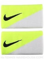 Ficha técnica e caractérísticas do produto Munhequeira Nike Dri-Fit Doublewide 2.0 Amarelo e Branca
