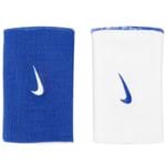 Ficha técnica e caractérísticas do produto Munhequeira Nike Dupla Face Dri-Fit Home & Away - Azul-Branco