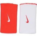 Ficha técnica e caractérísticas do produto Munhequeira Nike Dupla Face Dri-Fit Home & Away - Vermelho-Branco