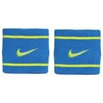 Ficha técnica e caractérísticas do produto Munhequeira Nike Peq Dri-Fit Wristband - Azul