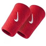 Munhequeira Nike Swoosh Double Wristbands - Vermelho
