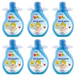Ficha técnica e caractérísticas do produto Muriel Baby Água Colônia Azul 150ml (Kit C/06)
