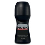 Ficha técnica e caractérísticas do produto Musk Vulcain Desodorante Roll-on Antitranspirante 50ml
