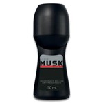 Ficha técnica e caractérísticas do produto Musk Vulcain Desodorante Roll-On Antitranspirante - 50ml
