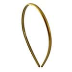 Ficha técnica e caractérísticas do produto N557 Dour Tiara Lisa Dourada Finestra 0,7cm Larg