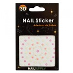 Ficha técnica e caractérísticas do produto Nail Supply Adesivo para Decoração de Unhas - 3D Nail Sticker 11 - Nail Supply