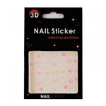 Ficha técnica e caractérísticas do produto Nail Supply Adesivo para Decoração de Unhas - 3D Nail Sticker 4 - Nail Supply