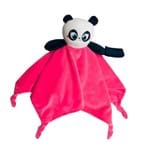 Ficha técnica e caractérísticas do produto Naninha Puket Panda Rosa com chocalho